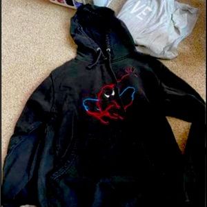 Small adult spider-man hoodie